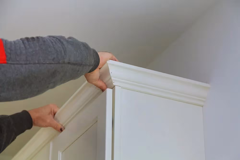 Replace Cabinet Crown Molding or Add Decorative Trim