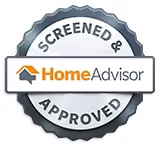 HomeAdvisor Screened & Approved badge